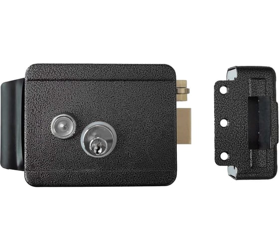 Изображение товара Замок электромеханический Tantos TS-EL2369G накладной, универсальный, с блокировкой кнопки 00-00330174