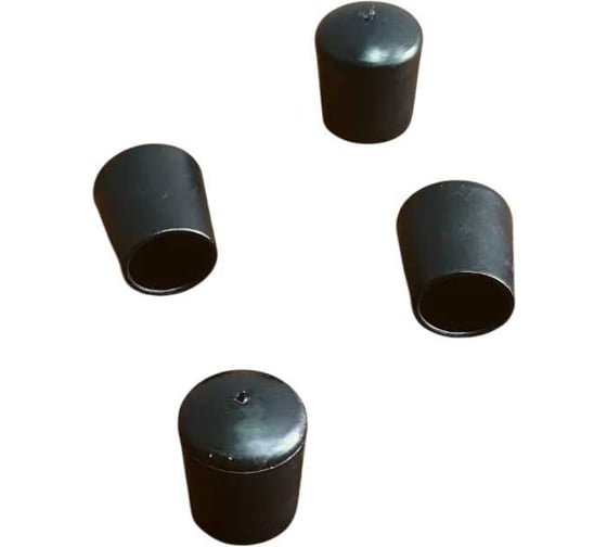Изображение товара Заглушка для труб 23 БОЛТА наружная, круглая, d 10 мм, черная, 4 шт 26-2050ф4