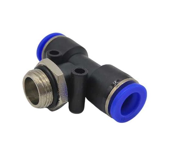 Изображение товара Фитинг-тройник Контактная Механика G3/8, трубка 10 мм KZPB10-03G