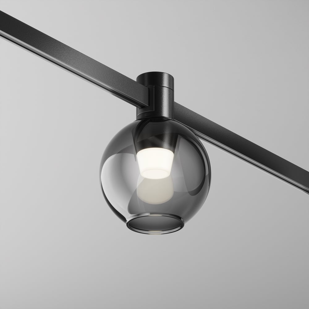 Изображение товара Трековый светильник Maytoni TR148-1-3W4K-B  LED для шинопровода с естественным белым светом