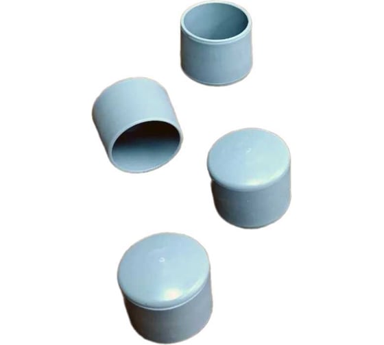 Изображение товара Заглушка для труб 23 БОЛТА наружная, круглая, d 25 мм, серая, 10 шт 26-2122ф10