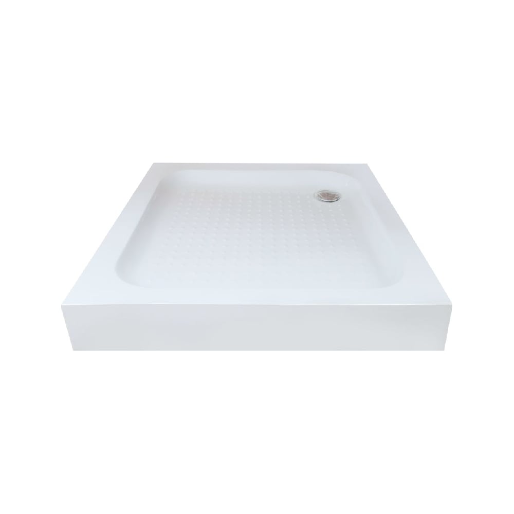 Изображение товара Душевой поддон OLIVE'S квадратный 900*900 мм с сифоном белый P-9015S-WH