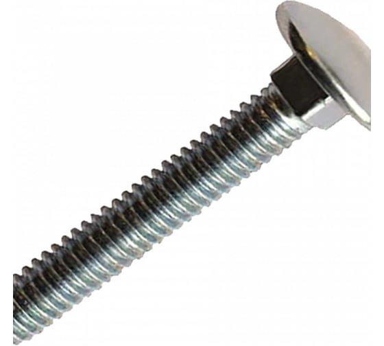 Изображение товара Болт мебельный с квадратным подголовником BlackWeld _8x65 оцинкованный 10 кг DIN603 144351
