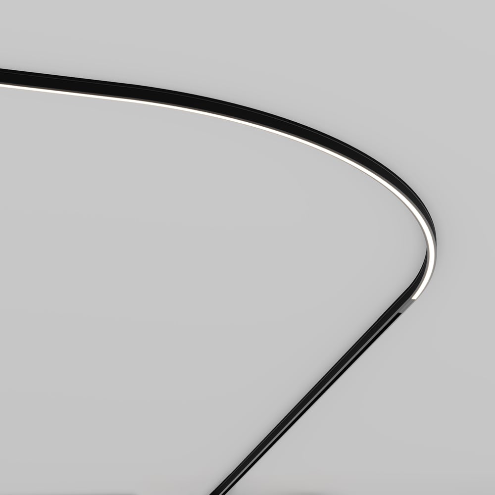 Изображение товара Трековый светильник Maytoni TR186-1-8W4K-B белый или черный с встроенными светодиодами