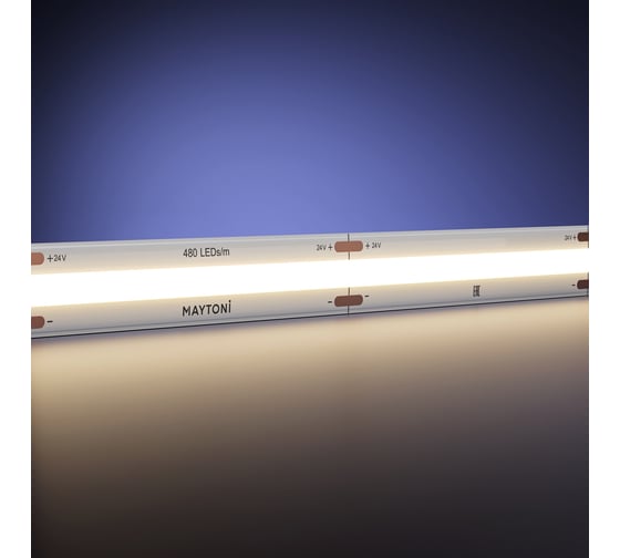 Изображение товара Светодиодная лента Maytoni 24В COB 15Вт/м 3000K 5м IP 20 201224