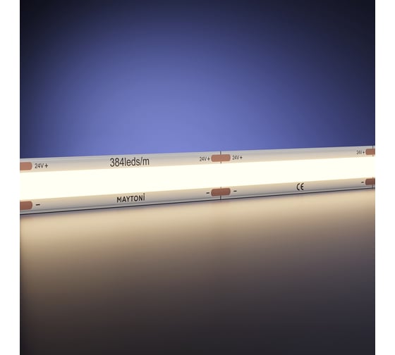 Изображение товара Светодиодная лента Maytoni 24В COB 12Вт/м 3000K 50м IP 20 201221