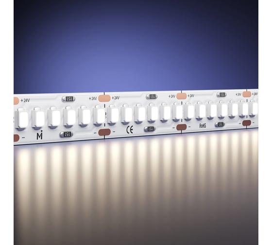 Изображение товара Светодиодная лента Maytoni 24В 2835 19,2Вт/м 4000K 5м IP 20 201216