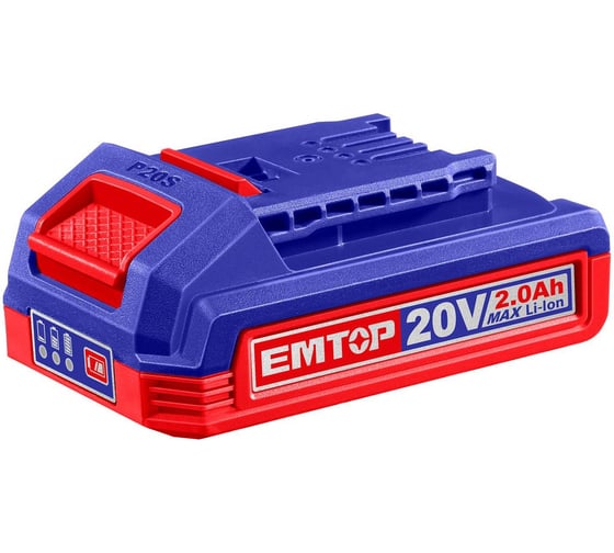 Изображение товара Аккумуляторная батарея emtop Li-Ion 2.0Ah для серии P20S EBPK20011