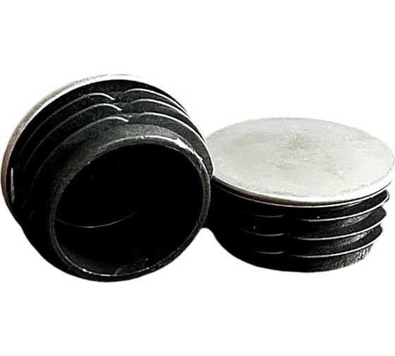 Изображение товара Заглушка для труб 23 Болта круглая d-30 мм хромированная, 10 шт 28-0060ф10