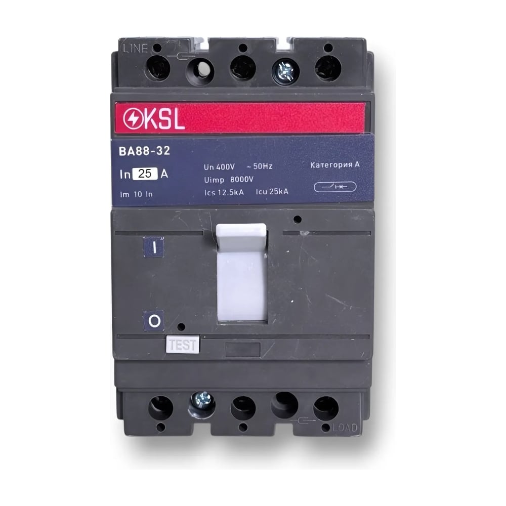 Изображение товара Автоматический выключатель KRASO ВА88-32 3Р 25А 25кА KSL