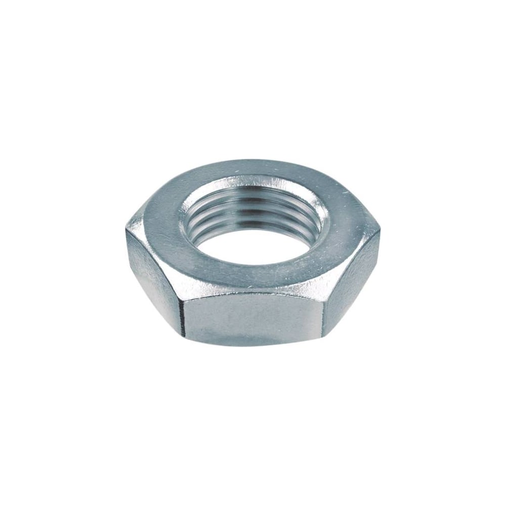 Изображение товара Гайка низкая DIN439 BlackWeld М12 5кг цинк стойкая к коррозии