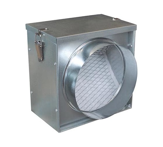 Изображение товара Фильтр (корпус+кассета) ВИЕНТО оцинк. сталь d 125 Фильтр 125