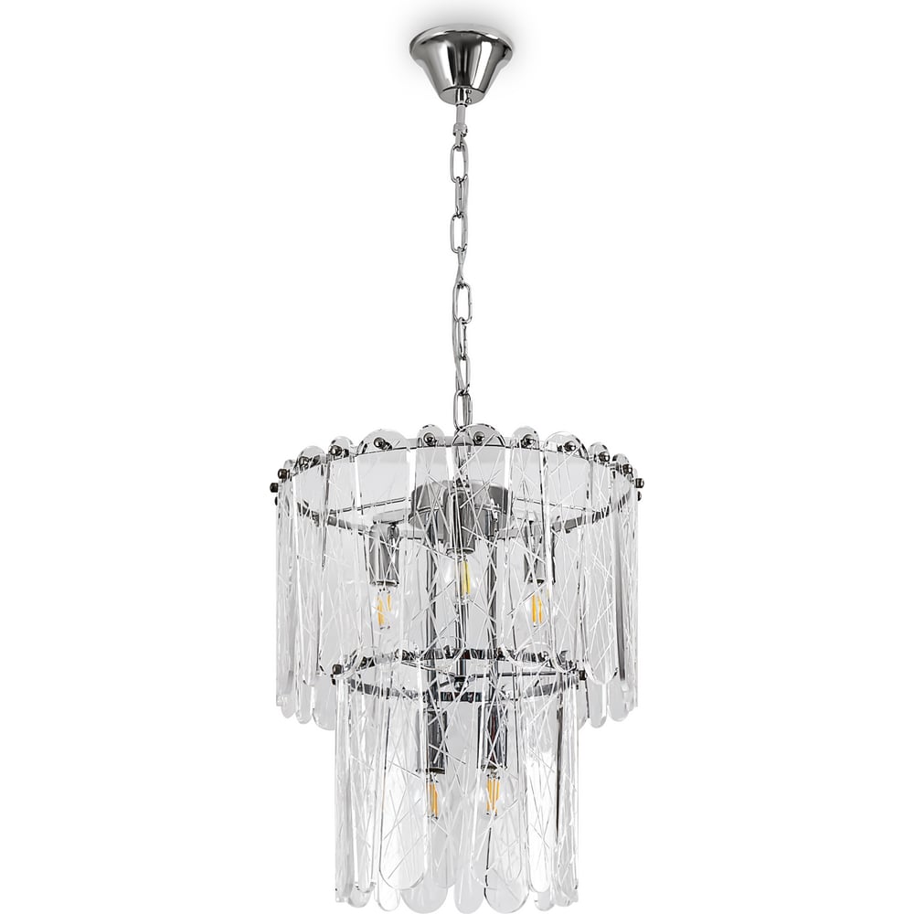 Изображение товара Подвесной светильник Freya Surface FR2048PL-05CH с хрустальными плафонами