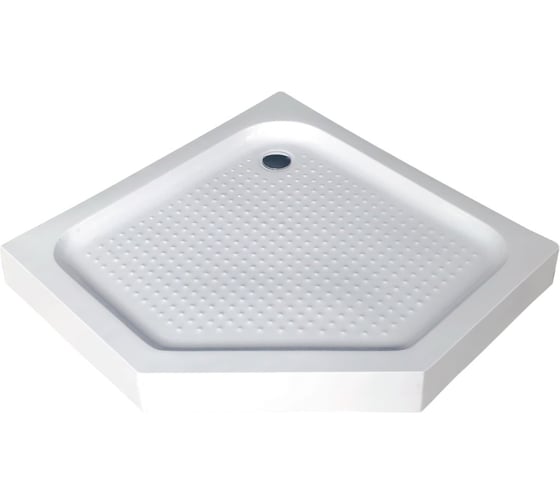 Изображение товара Душевой поддон OLIVE'S 5-тиугольный, с сифоном, 900*900*150 мм, белый P-90155-WH
