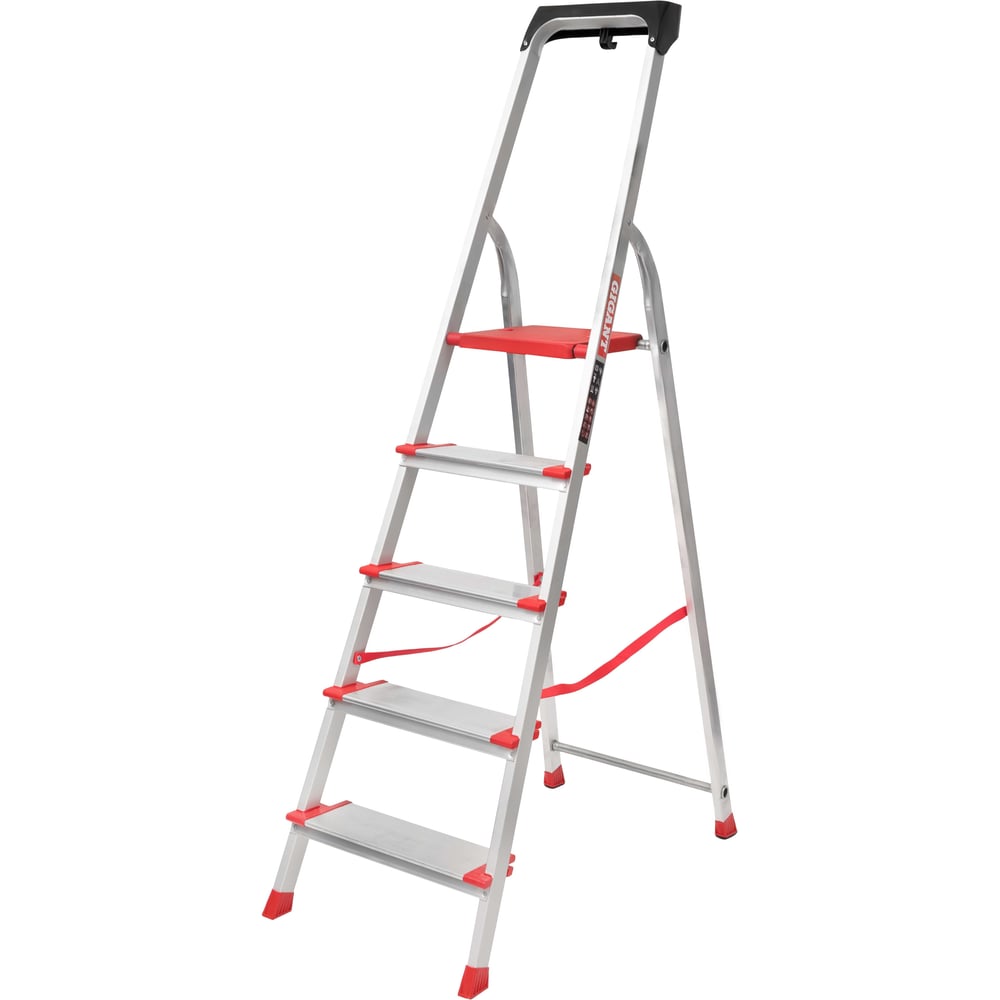 Изображение товара Стремянка Gigant анодированные боковины 5 ступеней профессиональная