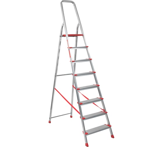 Изображение товара Стремянка Gigant 8 ступеней с шириной 130 мм, PROFI AAA-10
