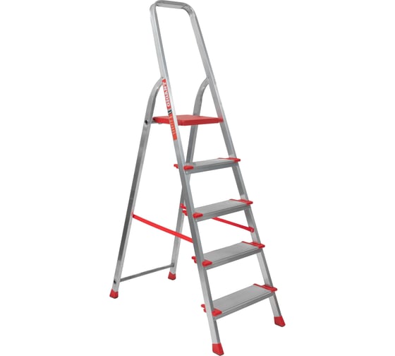 Изображение товара Стремянка Gigant 5 ступеней с шириной 130 мм, PROFI AAA-11