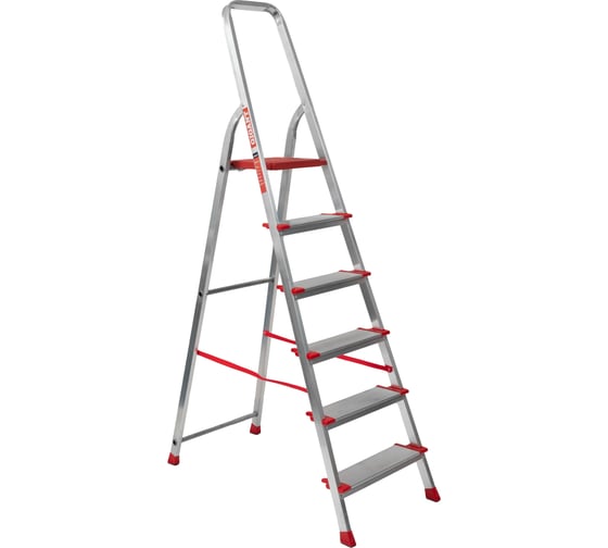 Изображение товара Стремянка Gigant 6 ступеней с шириной 130 мм, PROFI AAA-12