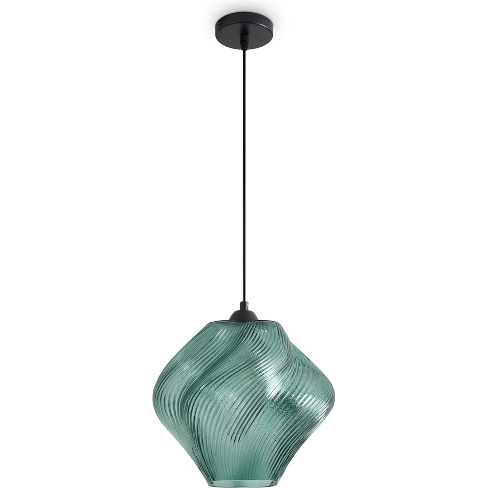Изображение товара Подвесной светильник Freya Shiny FR5548PL-01DBL современный дизайн зелёный в стиле модерн