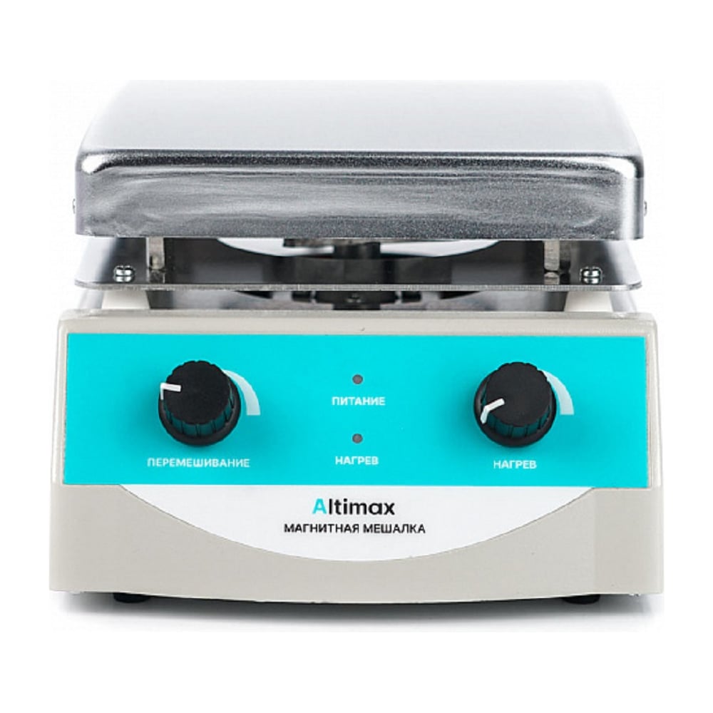 Изображение товара Магнитная мешалка с подогревом Altimax MSH-2 (алюминий; 170х170 мм; 100-2000 об./мин; 380С; 500 Вт) MS050106