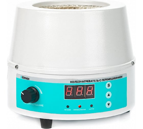 Изображение товара Колбонагреватель с перемешиванием Altimax HMS-2-500 (500 мл; 450С; термодатчик; 0-1600 об./мин; 250 Вт) HM050404