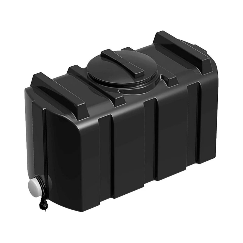 Изображение товара Бак для душа BlackWeld 200л с подогревом черный