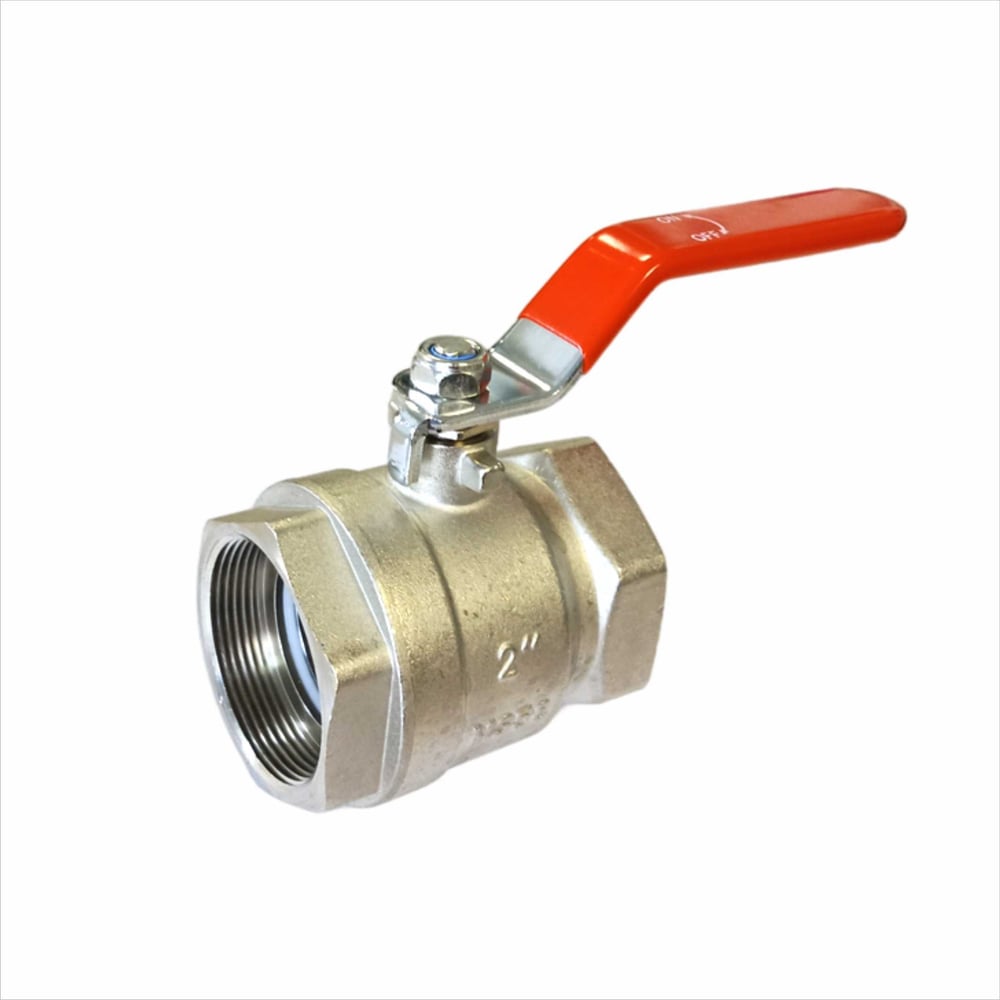 Изображение товара Кран шаровый VENGO КШ Ду50 муфтовый мамa/мам - полнопроходной стальной резьбовой