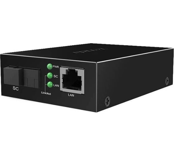 Изображение товара Медиаконвертер Tenda TFC100A одномодовый, RJ-45x100 Мбит/с, SCx100 Мбит/с 10000148158