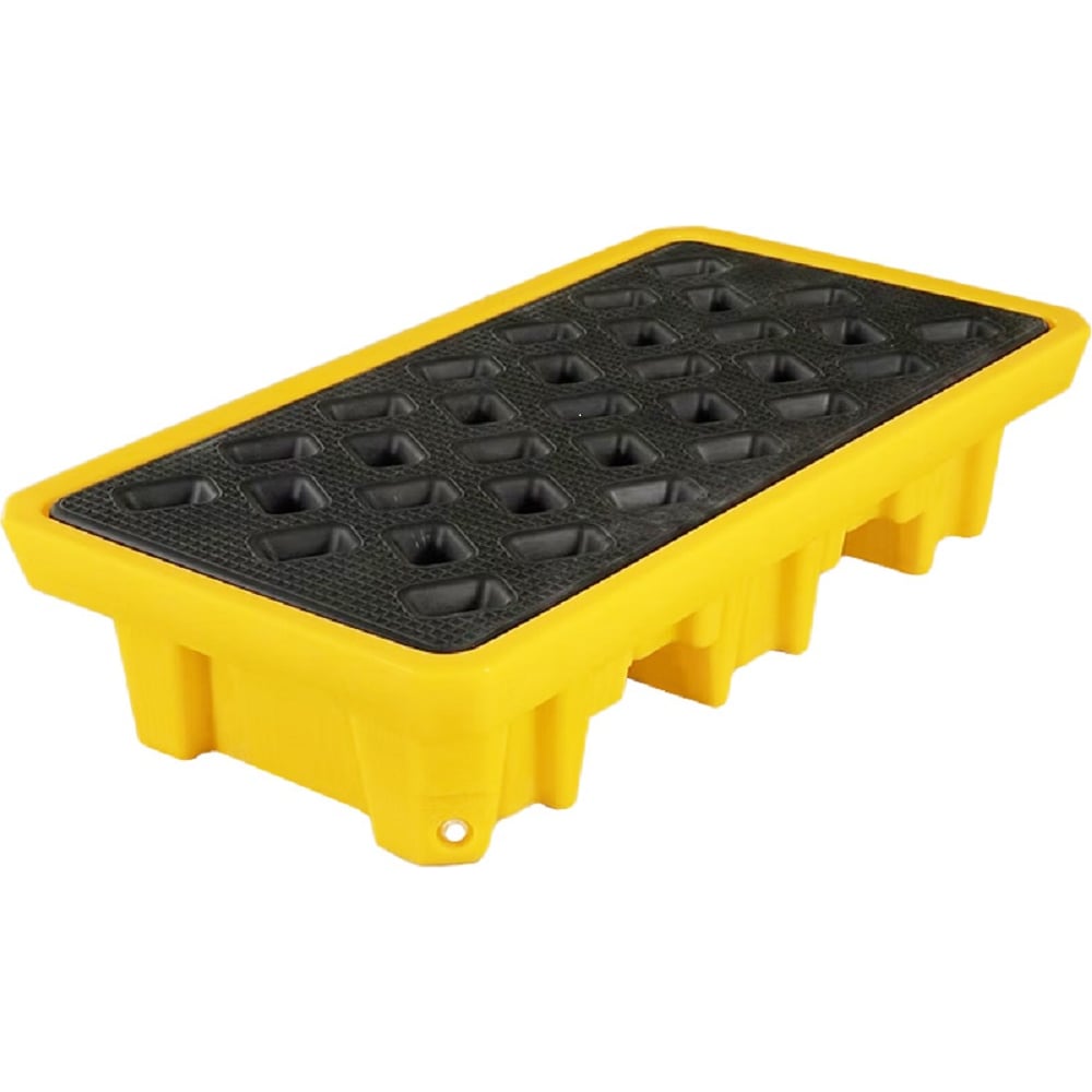 Изображение товара Емкость Тара.ру 1300x680x300 для 2 бочек жёлтая 34602