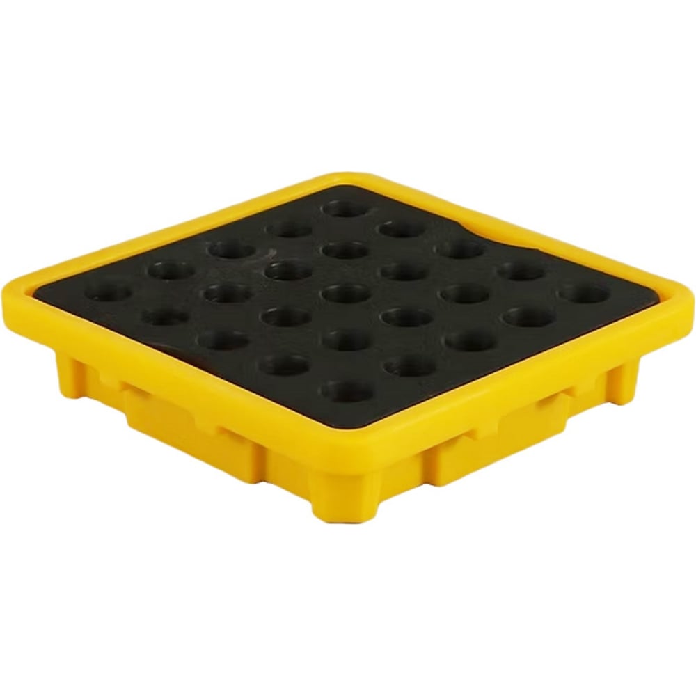 Изображение товара Емкость Тара.ру 680x680x150 для 1-й бочки цв. жёлтый 34603