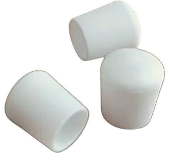 Изображение товара Заглушка для труб наружная круглая 23 Болта диаметр 6 мм белая, 20 шт 26-2034ф20