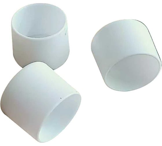 Изображение товара Заглушка для труб наружная круглая 23 Болта диаметр 22 мм белая, 10 шт 26-2114ф10