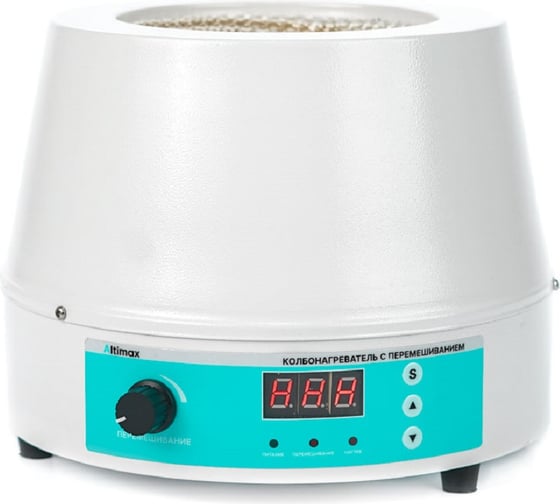 Изображение товара Колбонагреватель с перемешиванием Altimax HMS-2-1000 (1000 мл; 450С; термодатчик; 0-1600 об./мин; 350 Вт) HM050405