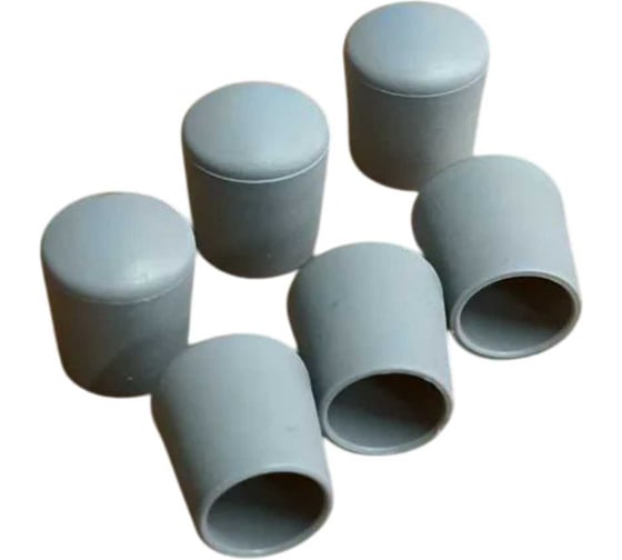 Изображение товара Заглушка для труб 23 Болта наружная круглая d 18 мм серая, 20 шт 26-2092ф20