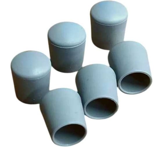 Изображение товара Заглушка для труб 23 Болта наружная круглая d 16 мм серая, 10 шт 26-2082ф10