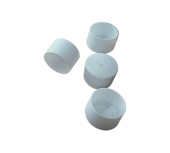 Изображение товара Заглушка для труб 23 Болта наружная круглая d 20 мм белая, 16 шт 26-2104ф16