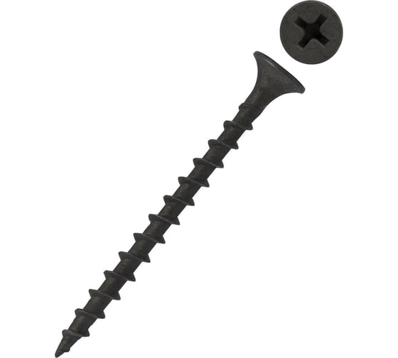 Изображение товара Саморез ООО "Клинский метизный завод" крупный-редкий шаг, 3,5x25, фосфат, коробка 3 кг СКР003525-3