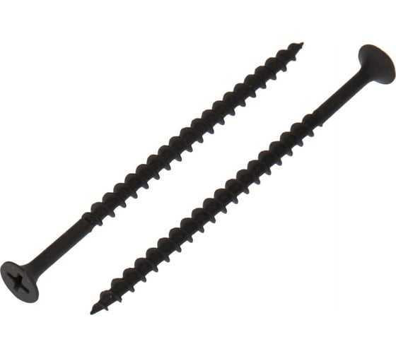 Изображение товара Саморез ООО "Клинский метизный завод" крупный-редкий шаг, 4,2x76, фосфат, коробка 3 кг СКР004276-3