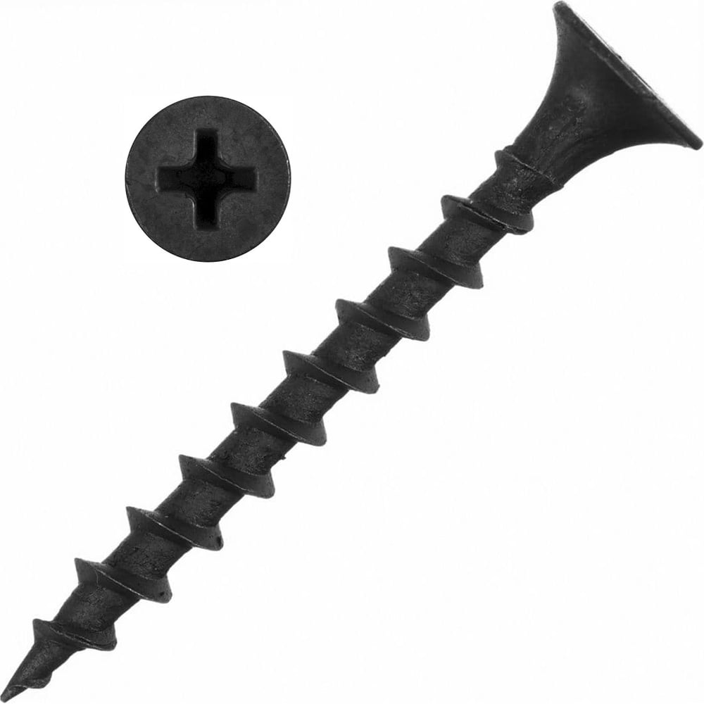 Изображение товара Саморез 3,5x32 мм фосфатированный потайная головка 3 кг