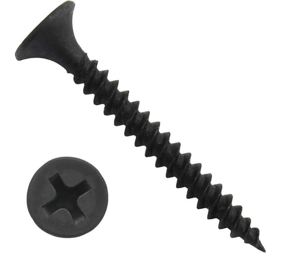 Изображение товара Саморез ООО "Клинский метизный завод" мелкий-частый шаг, 3,5x19, фосфат, коробка 3 кг СМЧ003519-3