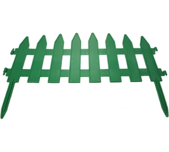 Изображение товара Забор ФлораПласт Флора 31х16 см, зеленый, 10 шт. 000937
