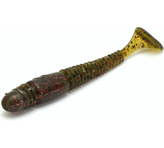 Изображение товара Съедобные виброхвосты Lucky John TIOGA, длина 100 мм, цвет PA03, 5 шт. 140104-PA03