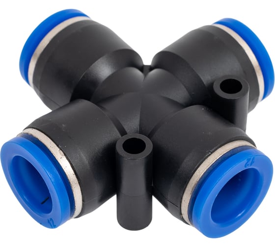 Изображение товара Фитинг цанговый ARMA X-образный, 12 мм CFX-12