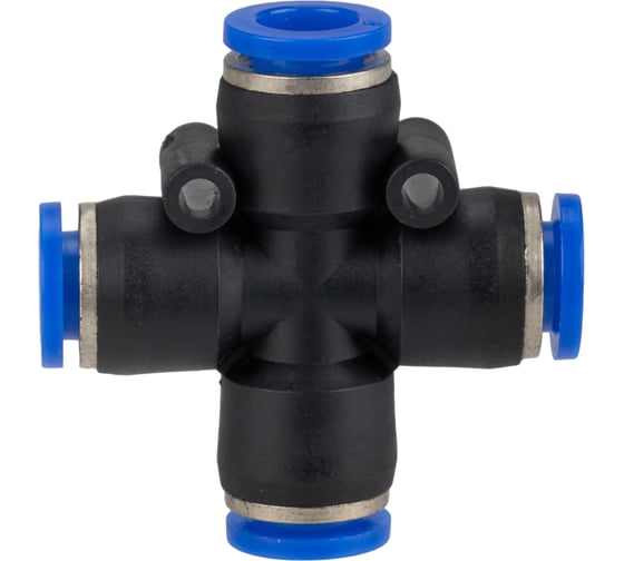 Изображение товара Фитинг цанговый ARMA X-образный, 10 мм CFX-10