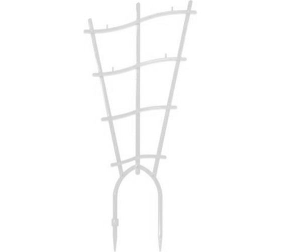 Изображение товара Решетка ФлораПласт Волна 39 белая, 10 шт. 001105