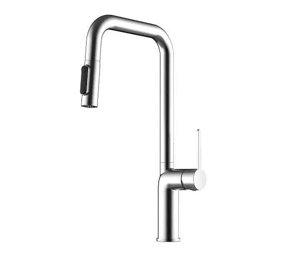 Изображение товара Смеситель кухонный GRANULA 9011, НЕРЖ