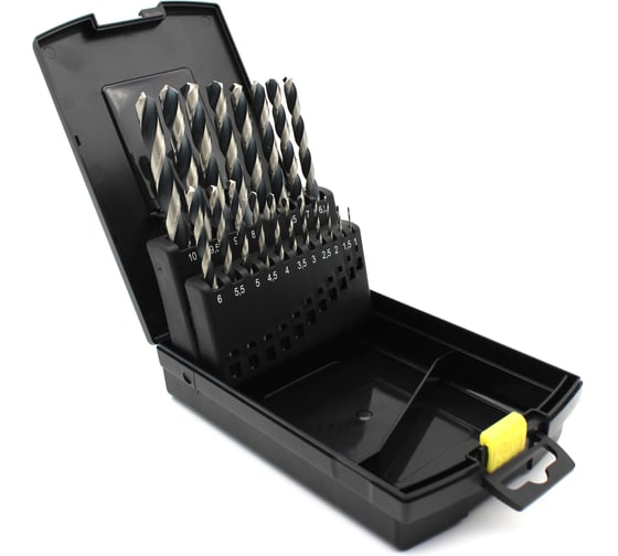 Изображение товара Набор сверл по металлу HSS (19 шт; 1-10 мм) Inforce 11-01-329