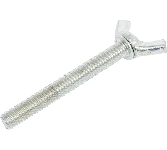 Изображение товара Винт Море-Метизов DIN 316 барашек, цинк М6x50 мм, 10 шт. VINTB316CМ65010М