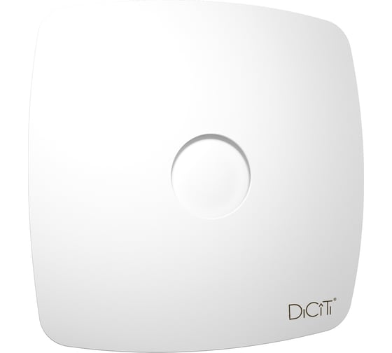 Изображение товара Осевой вытяжной вентилятор DICITI RIO 4C Matt white, диаметр 98 мм, декоративный 90-06890