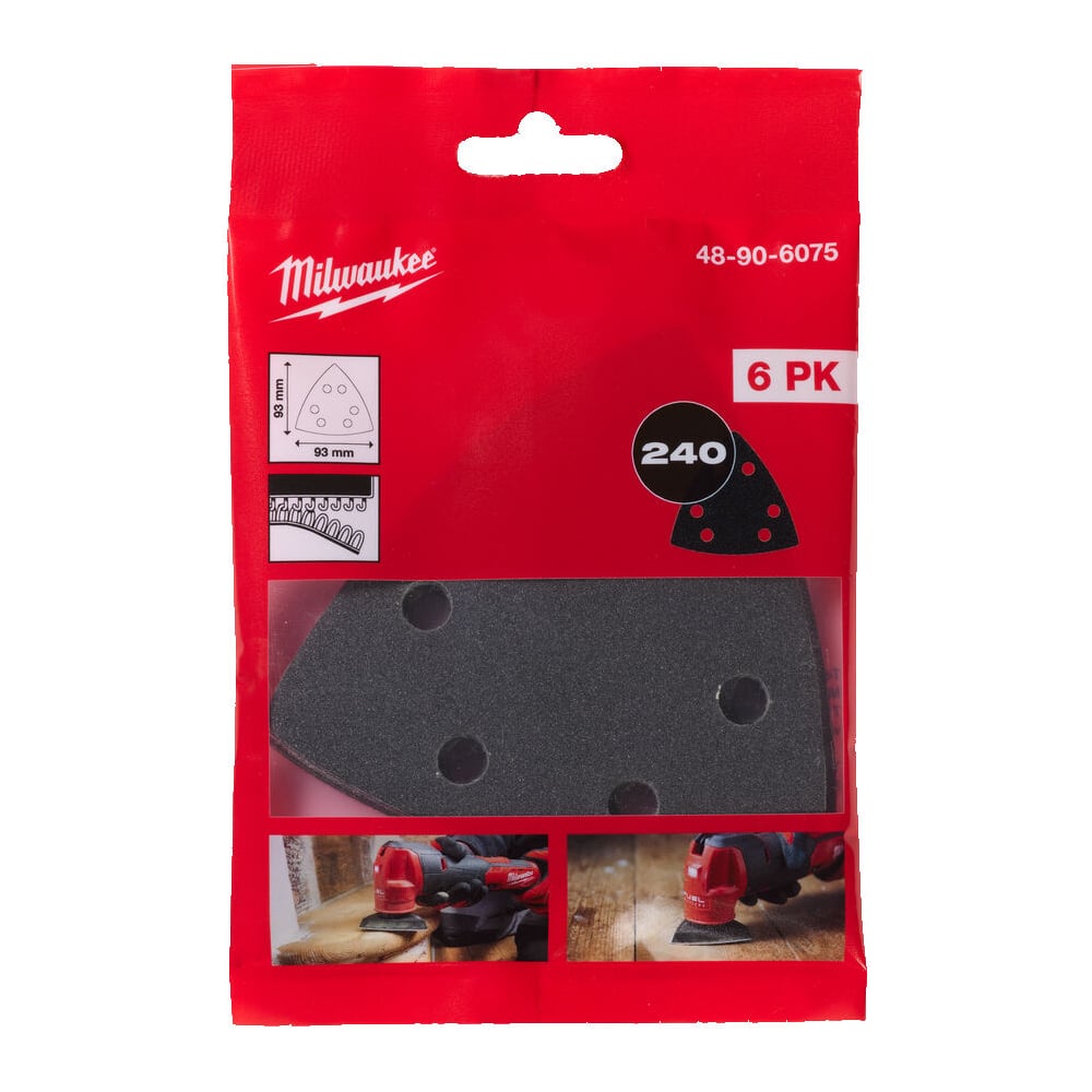 Шлифовальная бумага Milwaukee